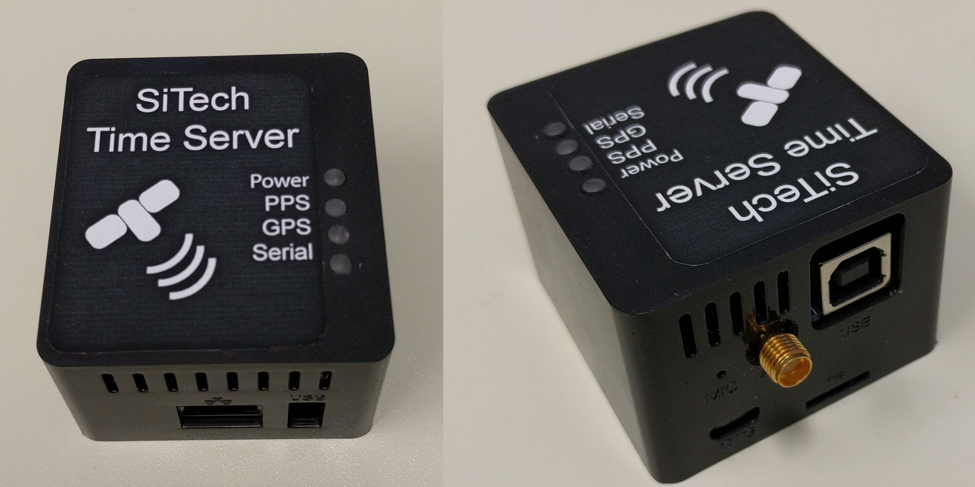 SiTech GPS time server for telescope control synchronization