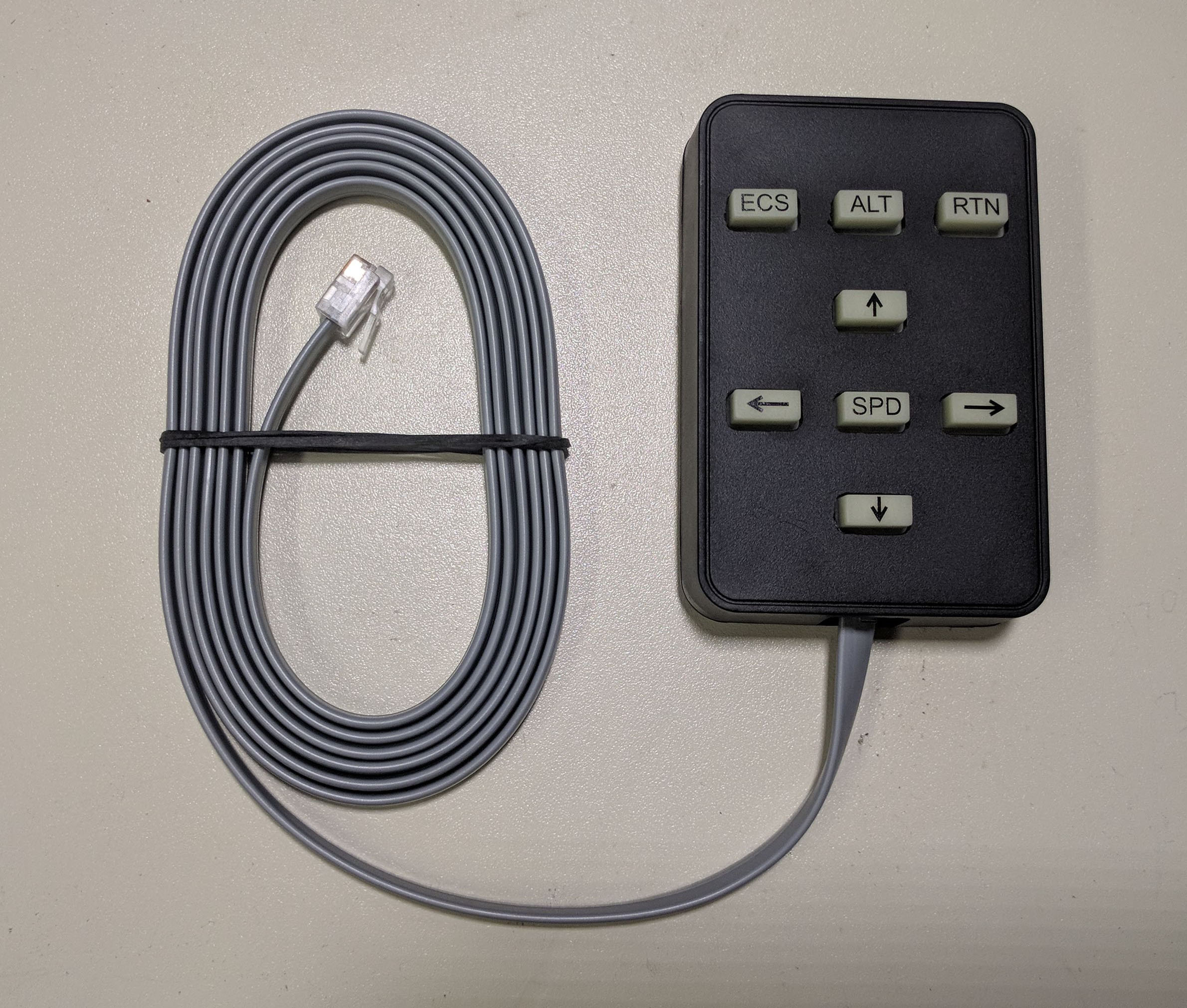 SiTech wired handpad for telescope goto control