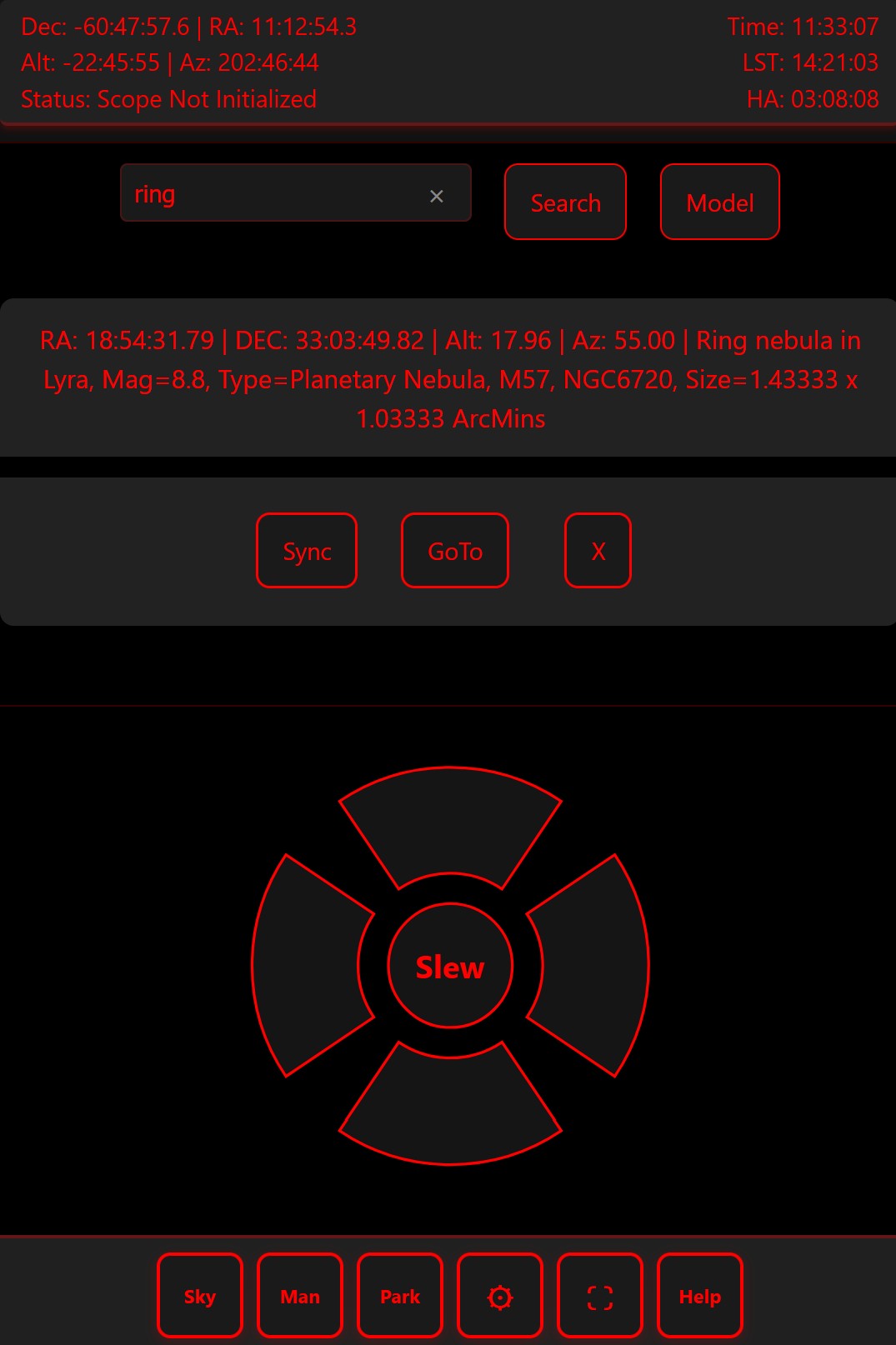 SiPi Main UI